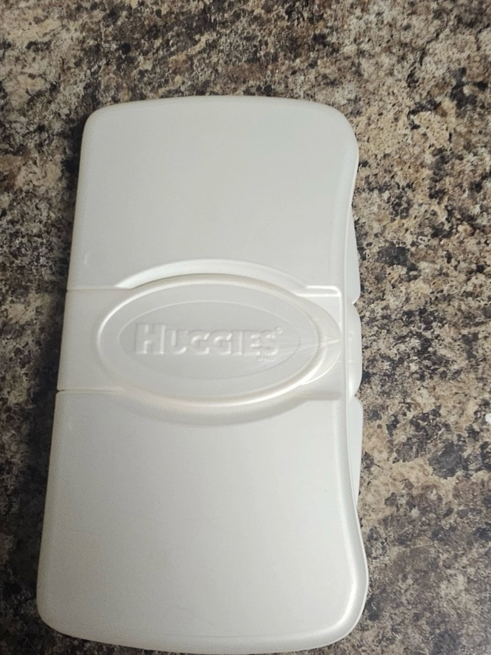 Vintage Huggies Baby Diaper Wipes Travel Size Case Empty Container Diaper Bag